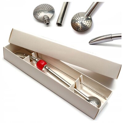 Bombilla GAUCHO CEBAR Bola Red C014-RE