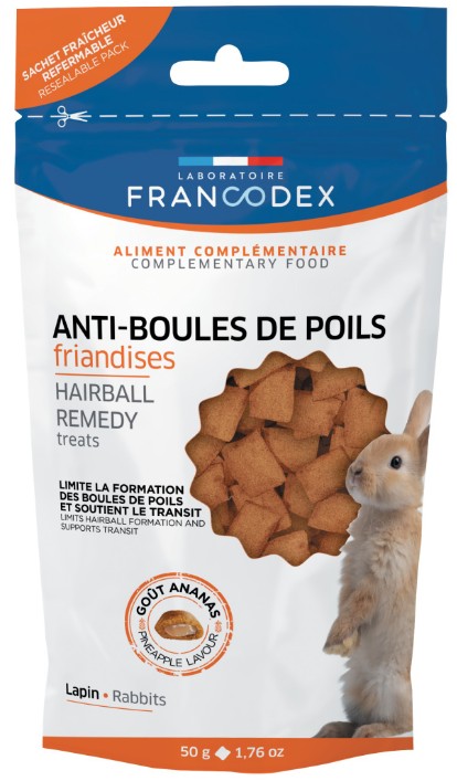 Francodex Przysmaki na zakłaczenie królik 50g