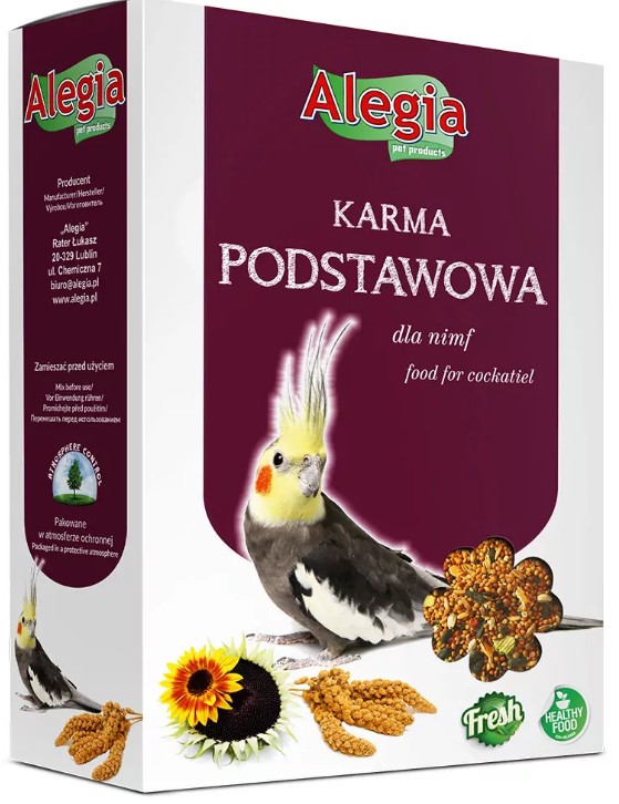 Alegia karma podstawowa dla Nimf 900g