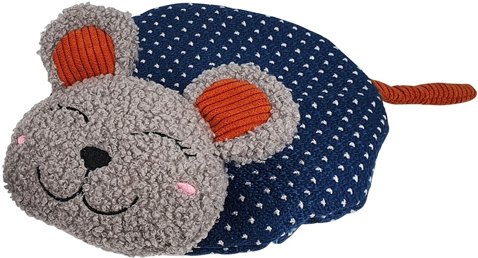 Nobby MYSZ PODUSZKA Z KOCIMIĘTKĄ 18CM/28CM
