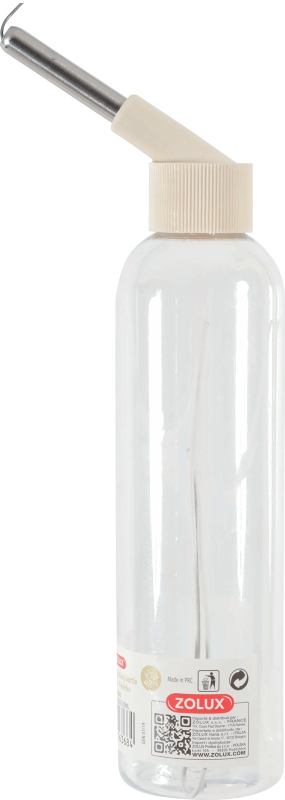 Zolux Poidełko dla gryzoni 250 ml kol beżowy szary 206368