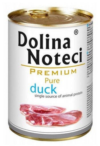 Dolina Noteci Pure Kaczka 400g monobiałkowa karma dla psa