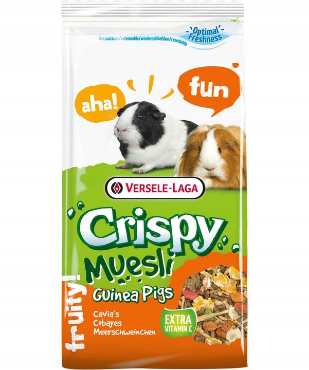 Versele Laga Crispy Muesli Kawia Domowa 1kg pełnowartościowa karma