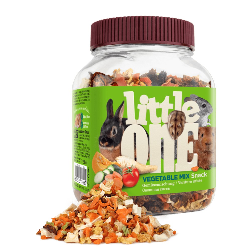 Little One Snack Mieszanka Warzyw 150g dla gryzoni i królików