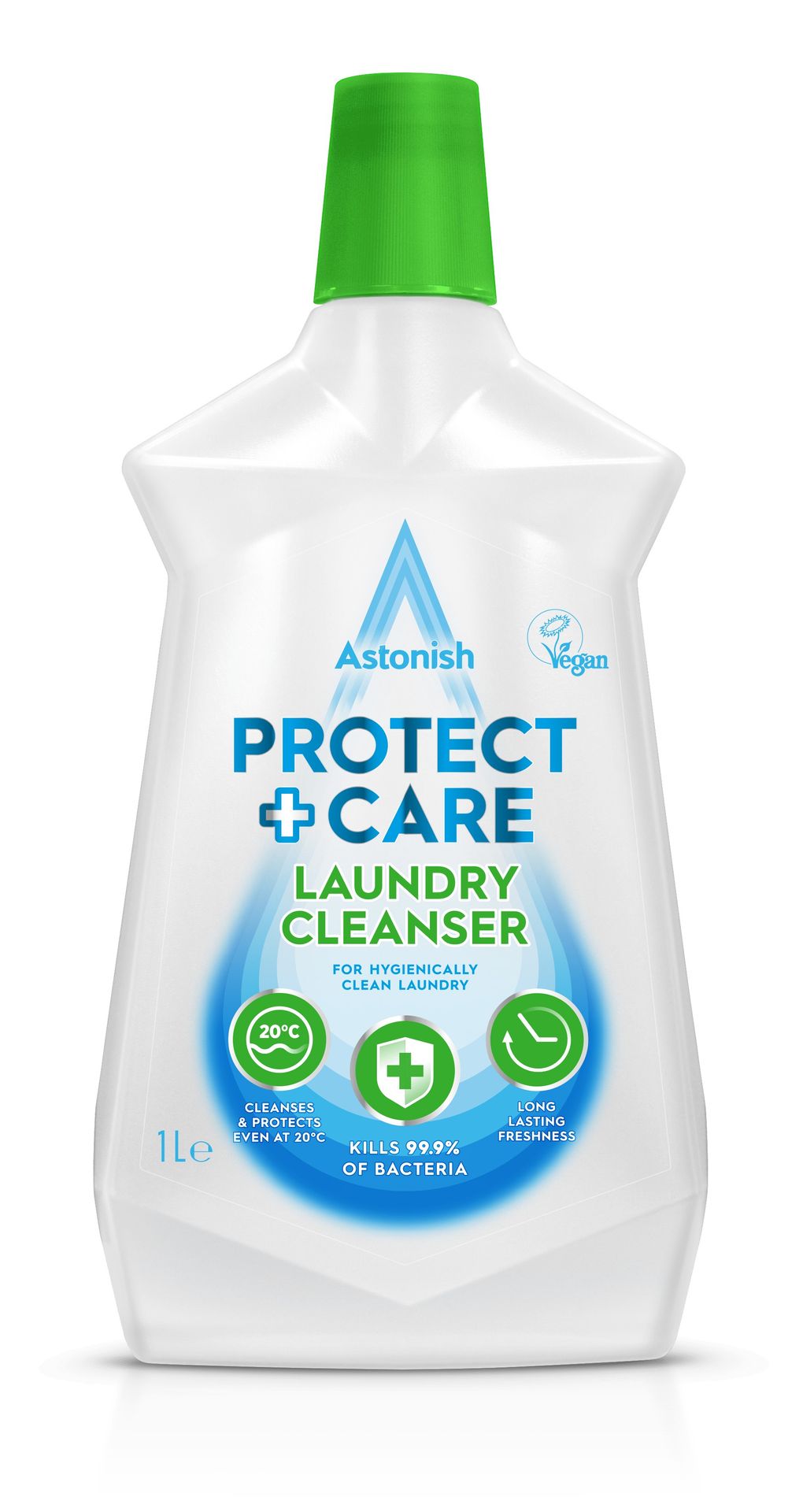 Astonish Protect + Care Antybakteryjny płyn do prania 1L