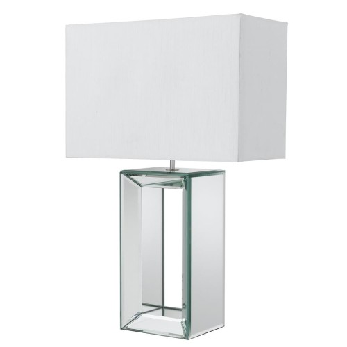 Searchlight EU1610 - Lampa stołowa MIRROR 1xE27/60W/230V