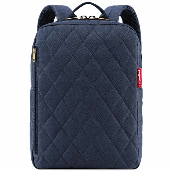 reisenthel Classic Backpack 39 cm komora na laptopa rhombus midnight gold