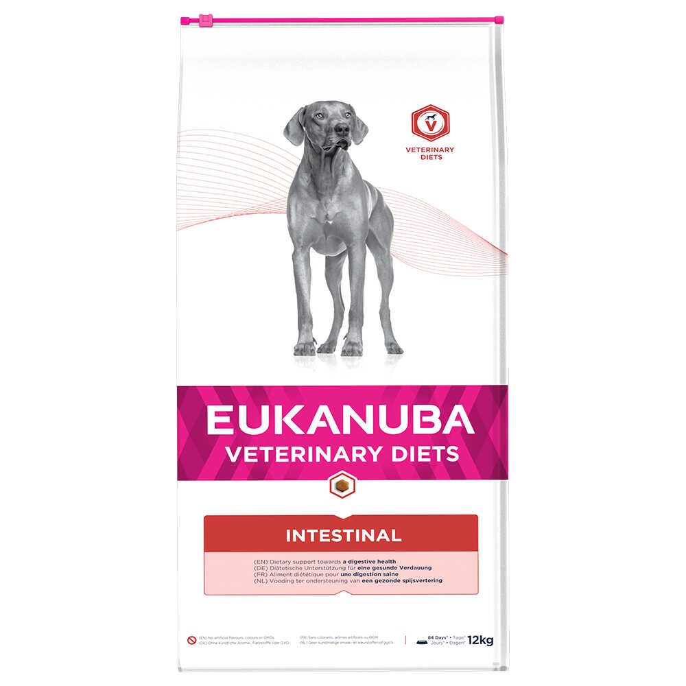 Eukanuba Veterinary Diets Adult Intestinal - 2 x 12 kg Dostawa GRATIS!