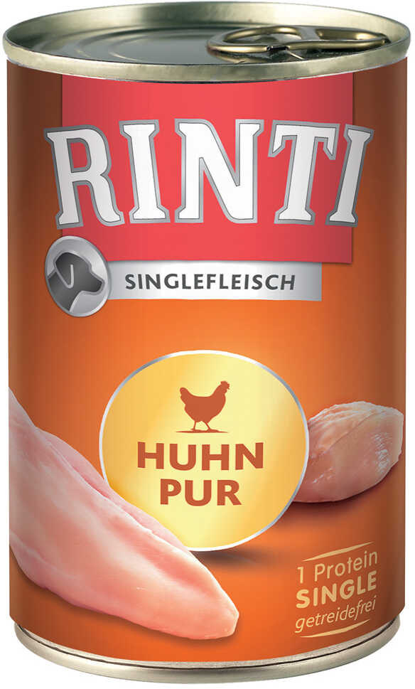 Zestaw RINTI Singlefleisch, 24 x 400 g - Kurczak
