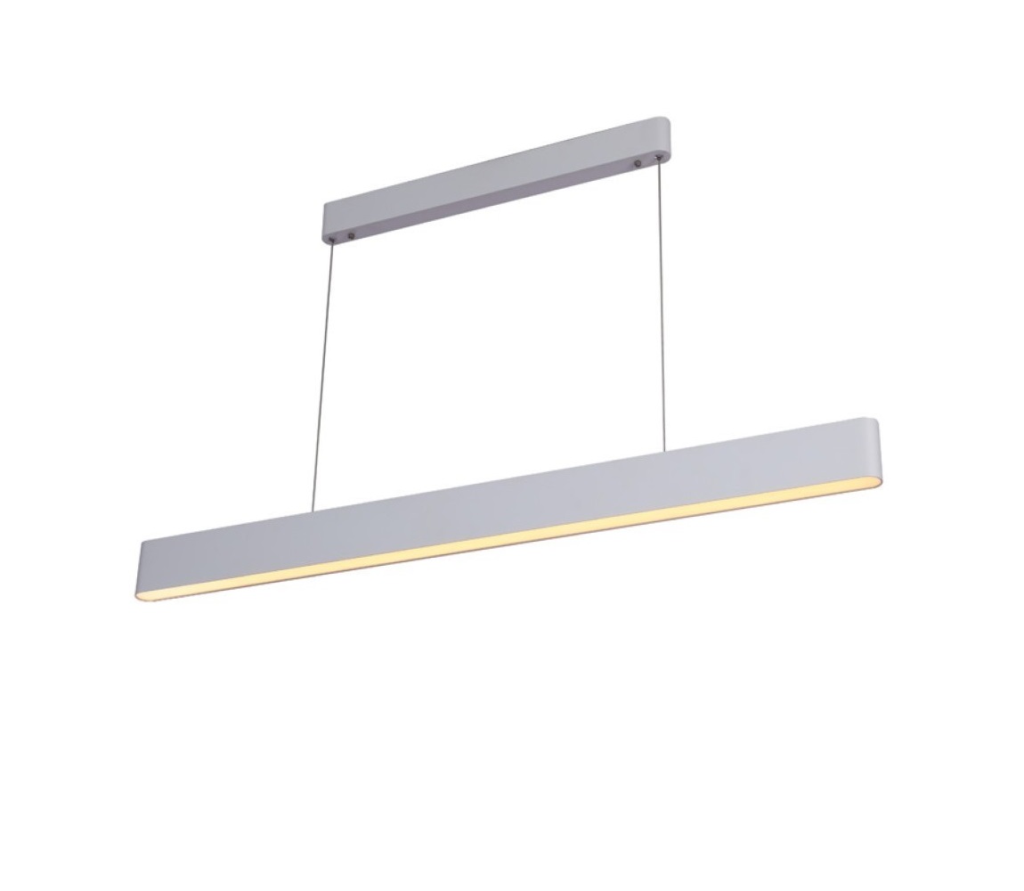 Immax NEO 07157-W120X - LED RGBW Ściemnialny żyrandol MILANO LED/40W/230V Tuya biały
