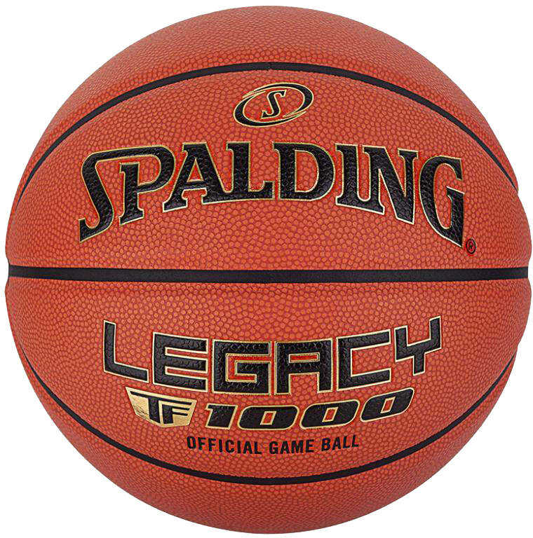 Spalding Piłka do koszykówki TF-1000 Legacy indoor Logo FIBA + Pompka