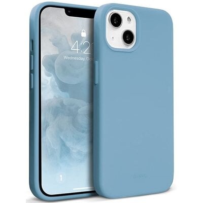 Crong Color Cover Etui Silikonowe do iPhone 13 Mini (Błękitny)