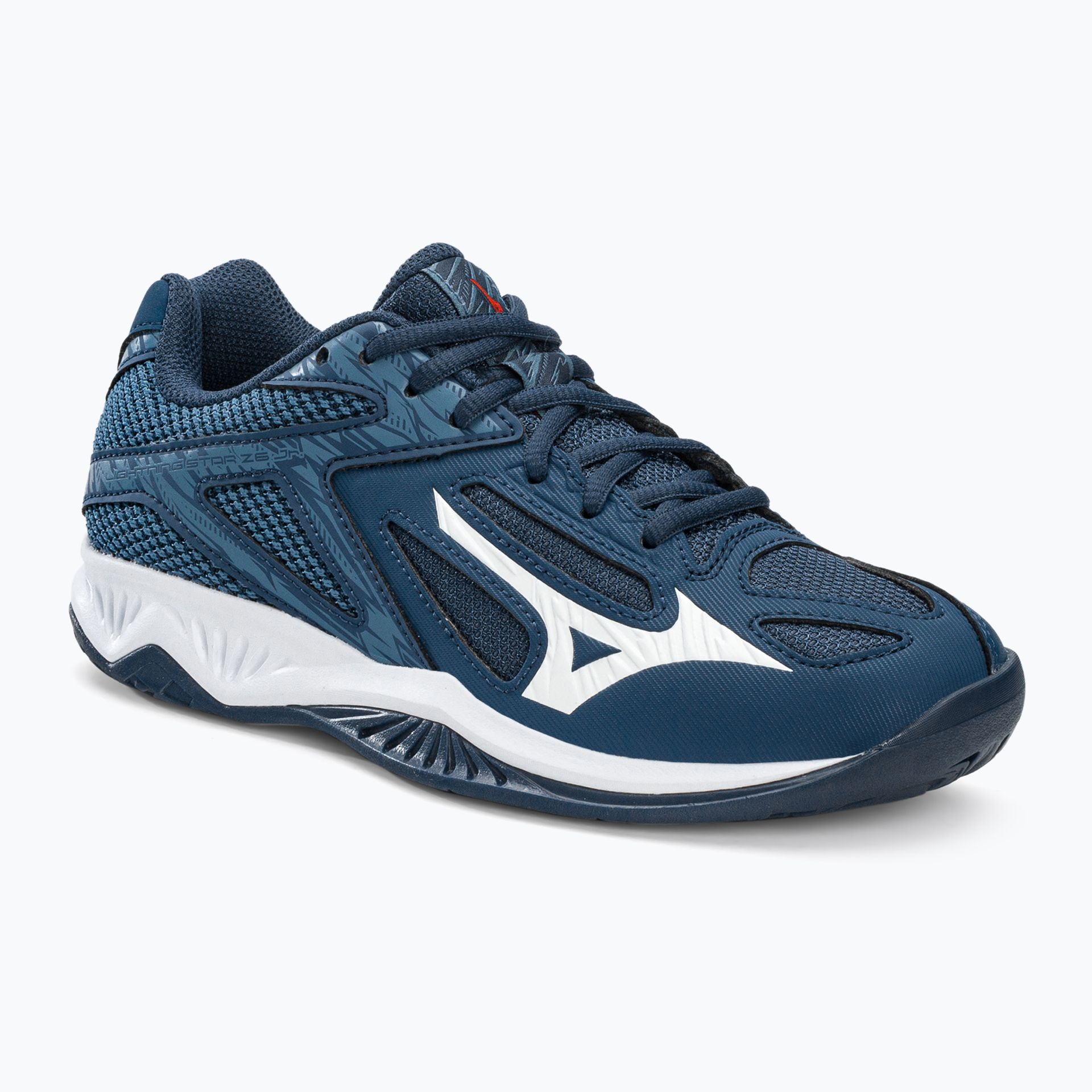 Buty do siatkówki dziecięce Mizuno Lightning Star Z6 granatowe V1GD210321_34.0/2.0 38 eu