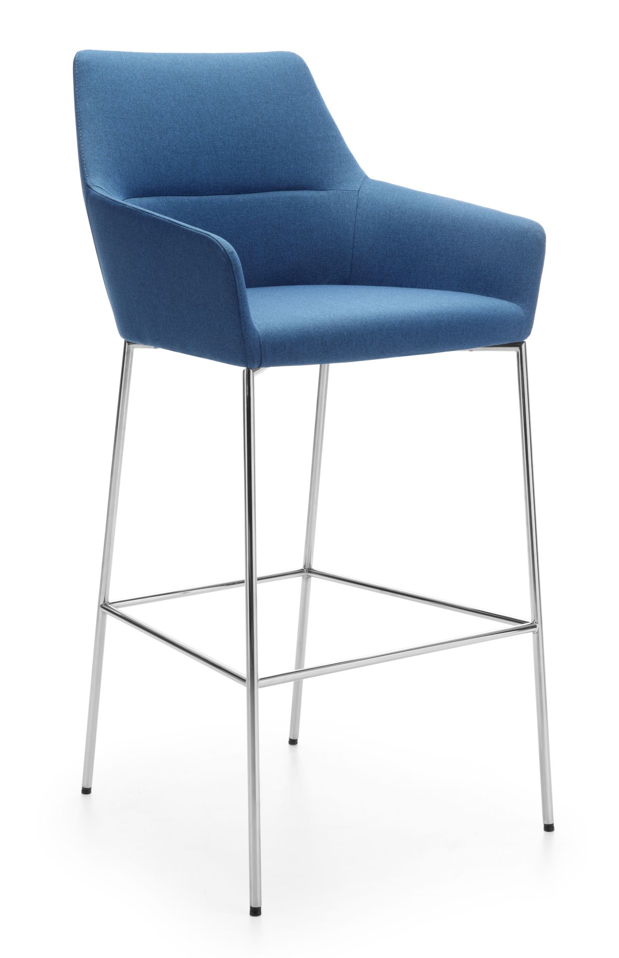 PROMOCJA - Hoker Chic 20CH - wysokie krzesło barowe, tapicerowane