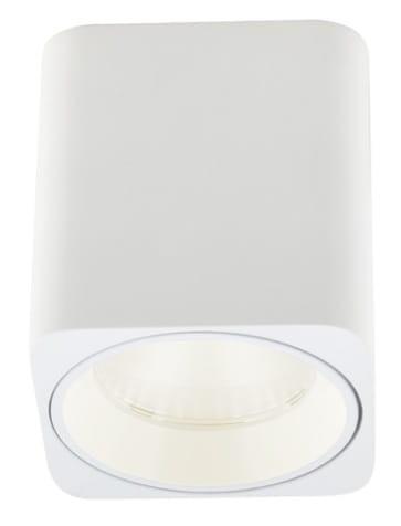 Maxlight Tub C0156 plafon tuba lampa sufitowa oprawa spot 1x7W LED biały/bez pierścienia dekoracyjnego