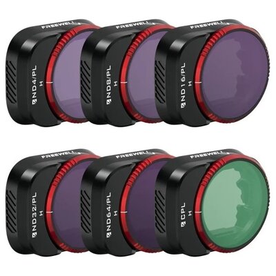 Zestaw 6 filtrów Freewell (Bright Day) do drona DJI Mini 3 Pro