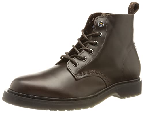JACK&JONES JFWHASTINGS Leather Boot SN sztyblety męskie, brązowy kamień, 46 EU