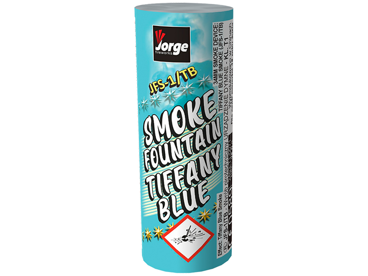 Świeca dymna JFS-1/TB TIFFANY BLUE - turkusowy