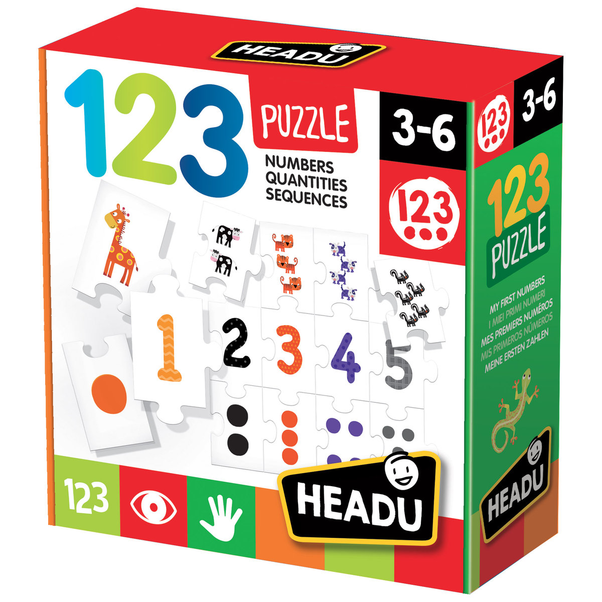 Headu Puzzle Cyferki HEADU