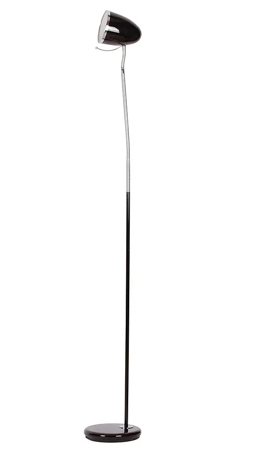 Czarna lampa stojąca do czytania - S883-Mozino