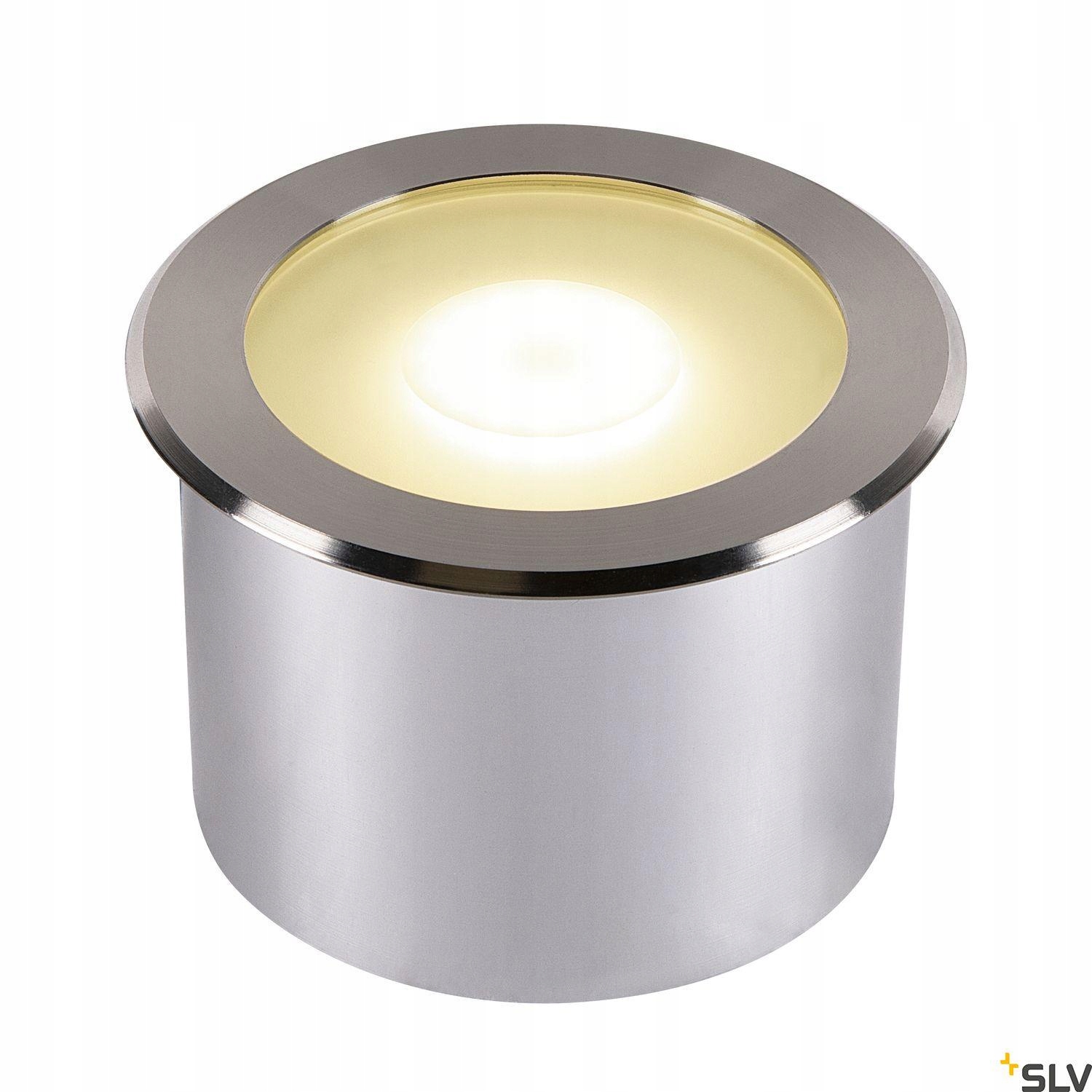 SLV DASAR FLAT 120 EL 1006107 oprawa najazdowa 1x7W/LED 520lm 4000K IP65/IP67 1006107