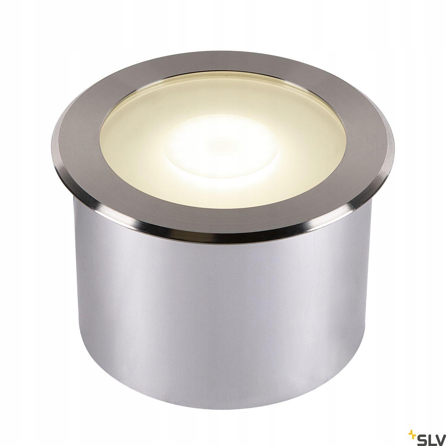 SLV DASAR FLAT 120 EL 1006106 oprawa najazdowa 1x7W/LED 520lm 3000K IP65/IP67 1006106