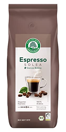 Lebensbaum, Bio ziarna espresso Solea, kawa, 1000 g