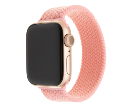 Zdjęcia - Pasek do zegarka FIXED Elastic Nylon Strap do Apple Watch size S pink - darmowy odbiór w 22 