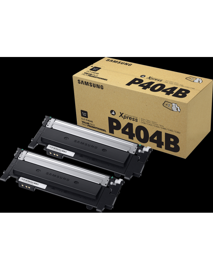 Toner Samsung Twin Pack CLT-P404B/ELS 3000 pgs | SL-C430 C430W C480 C480W C480FN