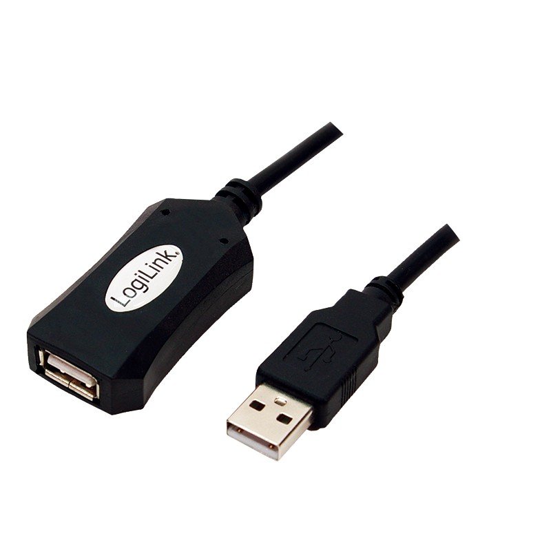 Logilink Przedłużacz aktywny Hi-Speed USB 2.0 5m (UA0001A)