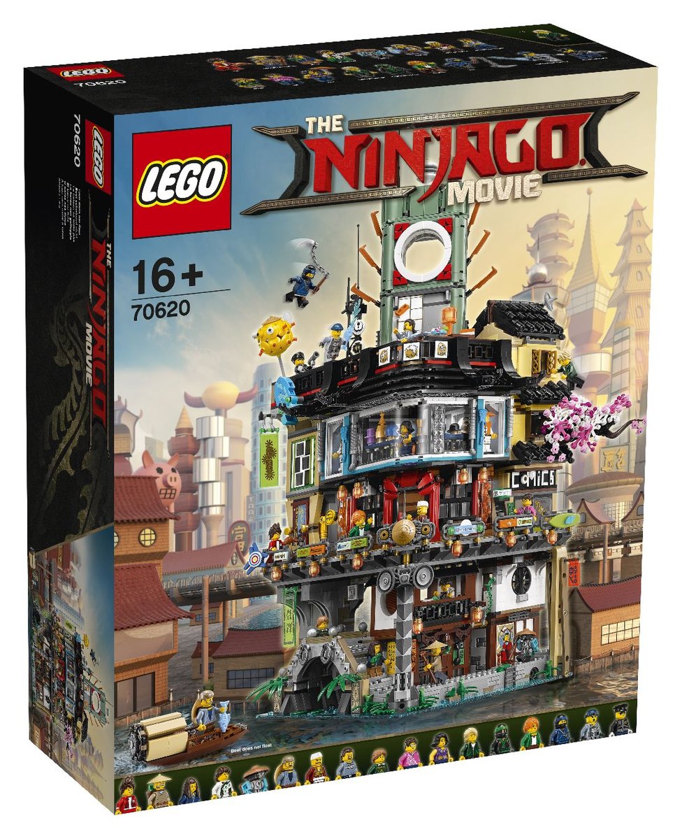 LEGO Ninjago Movie - Miasto Ninjago 70620