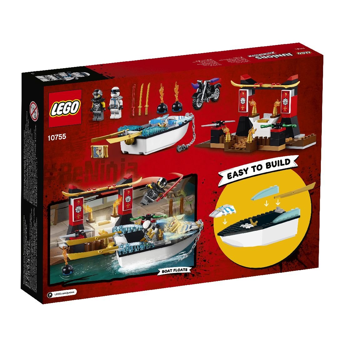 LEGO Wodny pościg Zane'a 10755