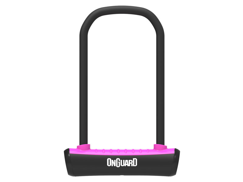 Onguard Zapięcie rowerowe NEON 8153PN U-LOCK - 115mm 230mm - uchwyt + 2 x Klucze różowe (NEW) A-ONG-8153PN