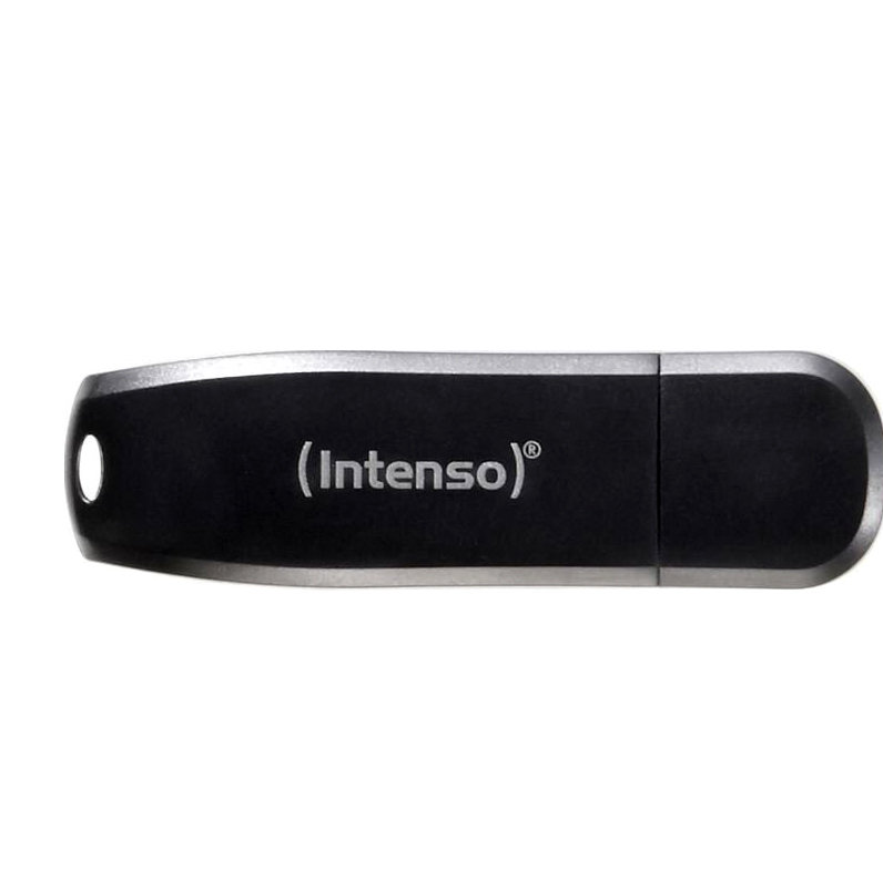 Intenso Speed Line pamięć USB 64 GB USB Typu-A 3.2 Gen 1 (3.1 Gen 1) Czarny, Nośnik Pendrive USB
