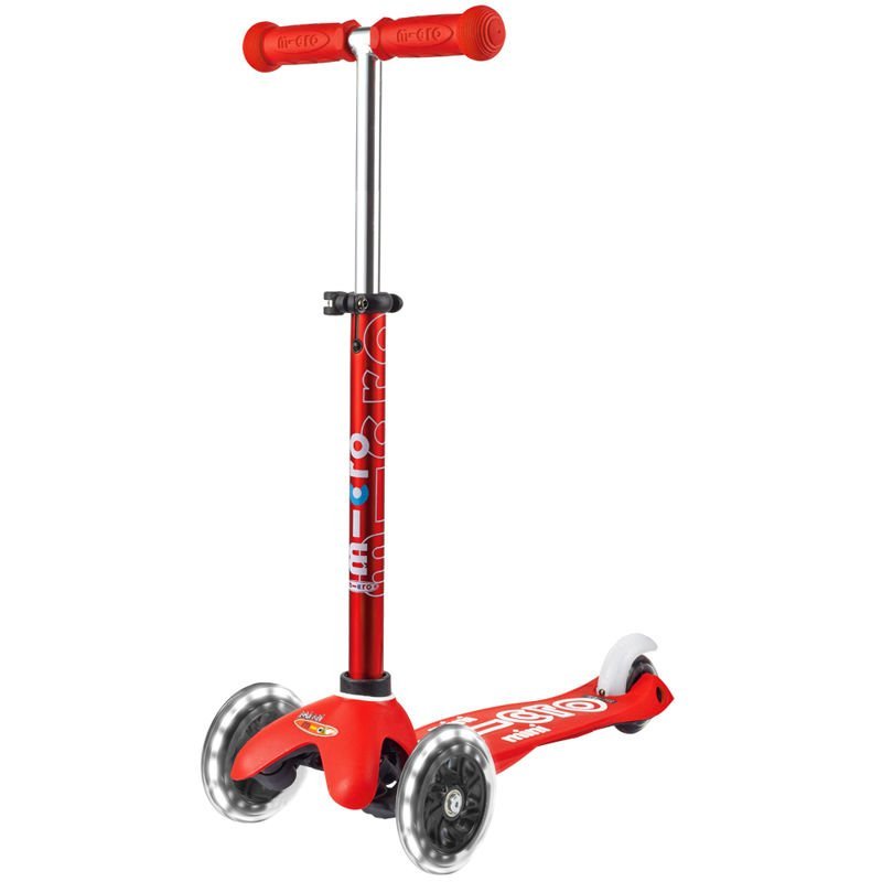 Micro Mini Step Deluxe rood LED mcr.mmd052