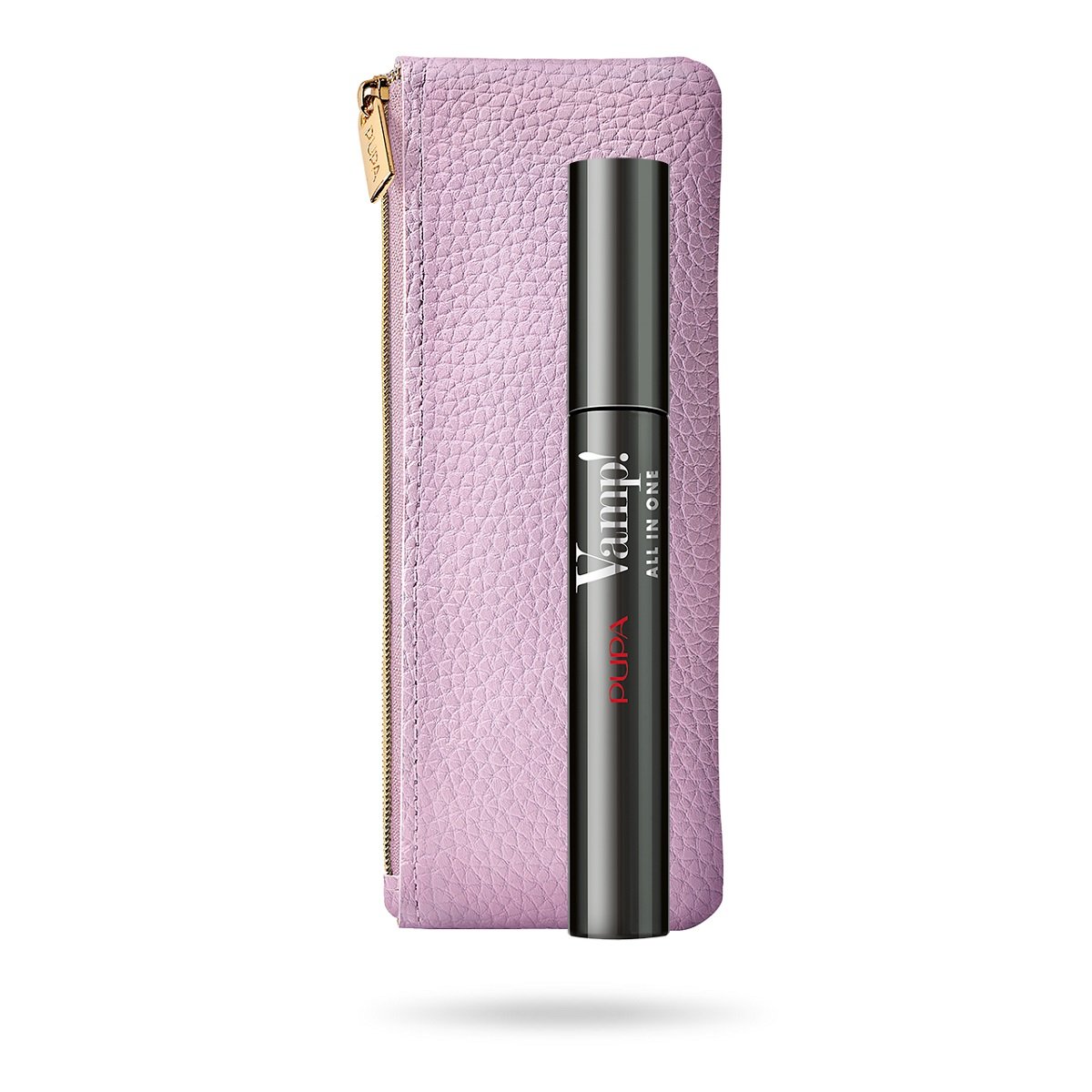 Pupa Vamp! zestaw: organizer do torebki + mascara Vamp! All in One 9ml
