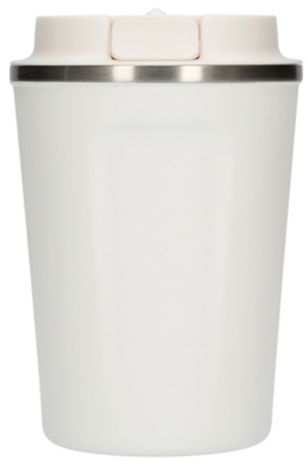 Kubek termiczny Alpine Compact 380 ml, biały