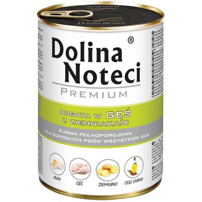 Dolina Noteci Premium Bogata W Gęś Z Ziemniakami 400g