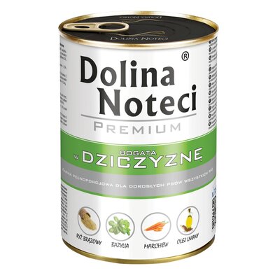 Dolina Noteci Premium Bogata W Dziczyzyznę 400g
