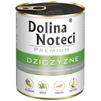 Dolina Noteci premium bogata w dziczyznę 800g