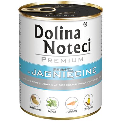 Dolina Noteci PREMIUM bogata w jagnięcinę 800g