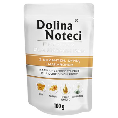 Dolina Noteci Premium Pies Bażant, dynia i makaron saszetka 100g MS_15849