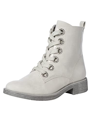 Jana Softline Damskie botki 8-8-25264-29-224, LT Grey PATENT, 39 EU