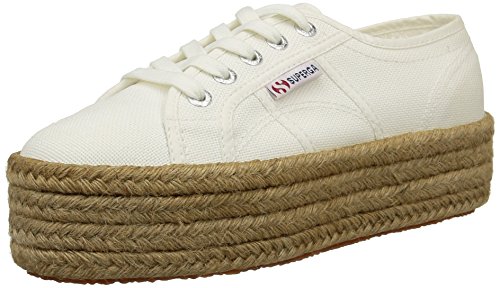 Superga Damskie espadryle 2790 cotropew, biały - biały biały - 41.5 EU