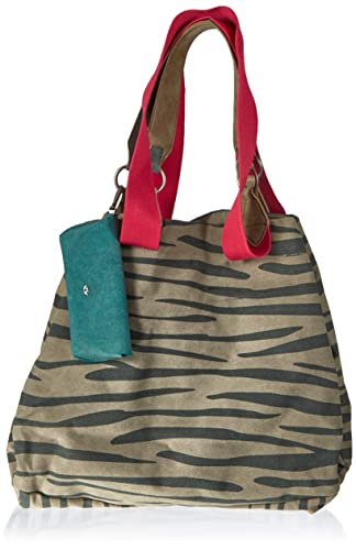 Fritzi aus Preussen Damska torba Izzy Canvas 0514 Zebra Wild Shopper