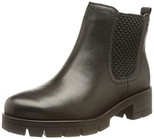 Tamaris Comfort Damskie sztyblety 8-85412-29-22, Black Nappa, 36 EU