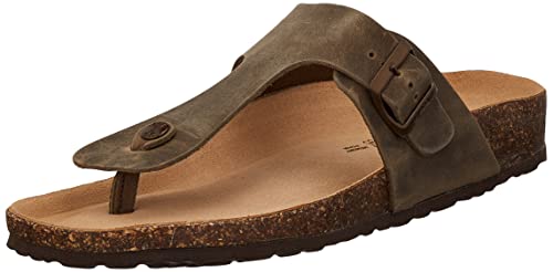 IGI&CO Męskie klapki Uos 16390, ciemnobrązowe, 44 EU