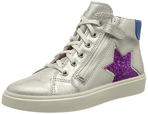 Richter Kinderschuhe Sneakersy dziewczęce Flora, Silv White Luchs Mal - 27 EU