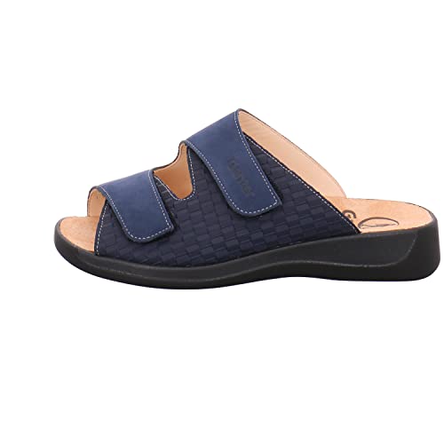 Ganter Damskie kapcie Monica, niebieski - niebieski (Ink) - 38.5 EU