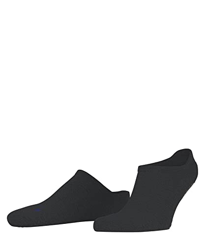 FALKE Unisex Cool Kick miękkie, szybkoschnące, skarpety do sneakersów, bez motywu, oddychające, z nadrukiem z wypustkami, antypoślizgowe, 1 para skarpet do kapci, szare (Gunmetal 3226), 39-41